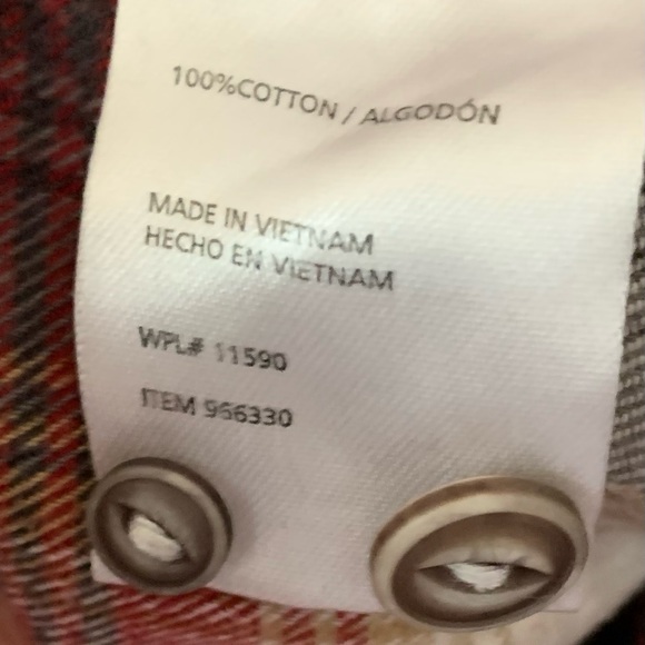 Vintage Weatherproof Mens Flannel Shirt  Sz XL - Picture 8 of 9